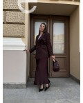 Спідниця Сатин Шоколад