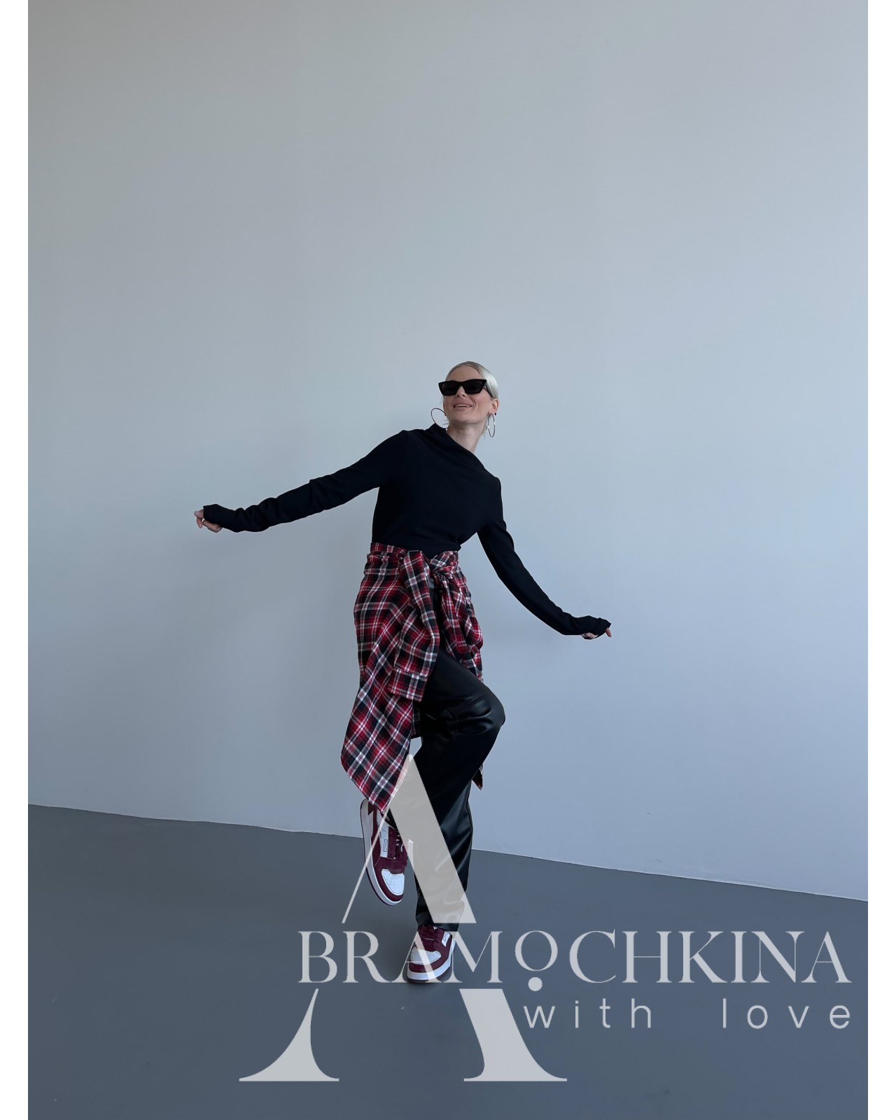 Сорочка в клітинку Червона