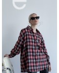 Сорочка в клітинку Червона