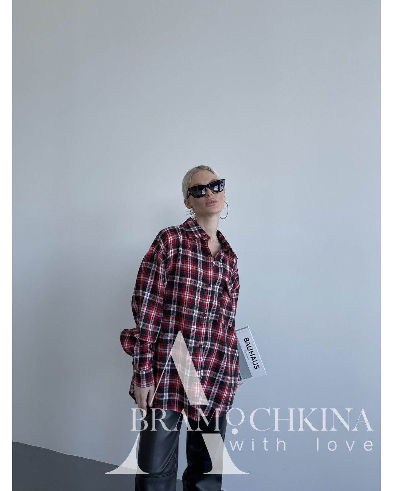 Сорочка в клітинку Червона