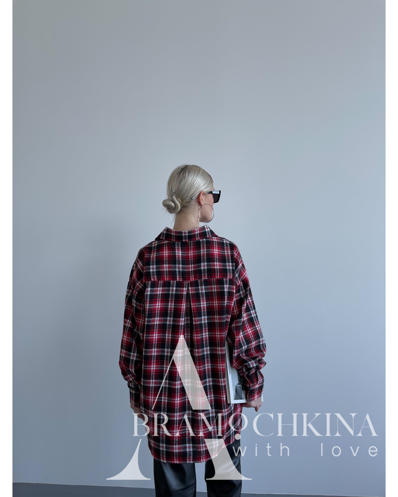 Сорочка в клітинку Червона